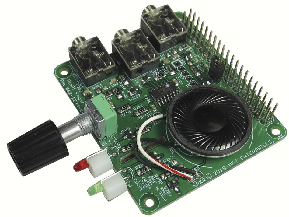 MFJ-1234CKB, RIGPI KEYER BOARD FOR MFJ-1234C