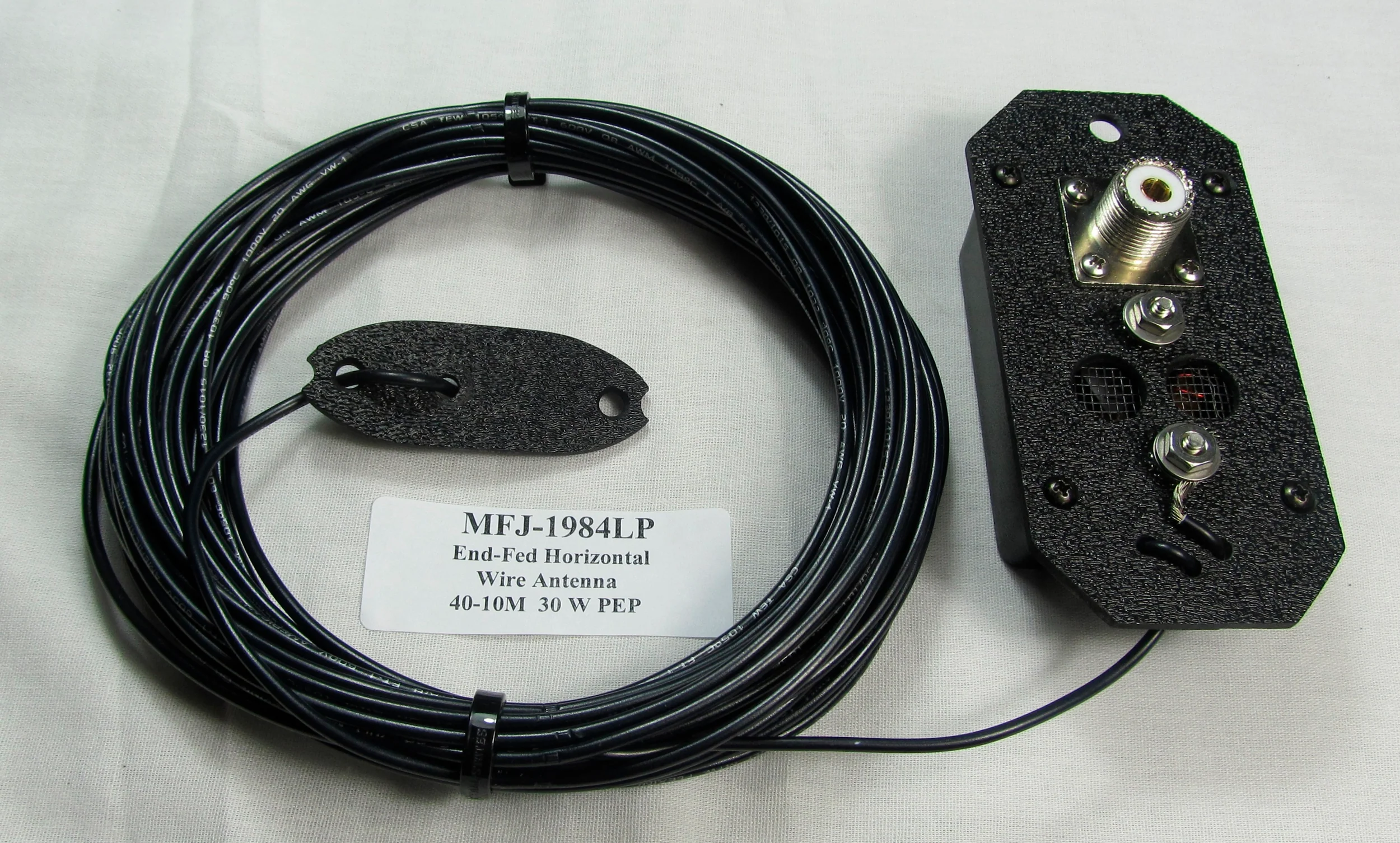 MFJ-1984LP, END FED, 1/2 WAVE, 40-10M, 30W, WIRE ANTENNA