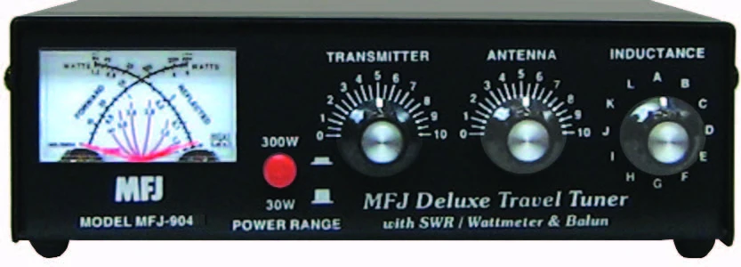 MFJ-904, TRAVEL TUNER, 10-80M, 150W, MTR
