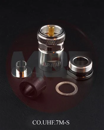 ZMP-CS07M-U, M,P, UHF PL259, SOLDER,7MM (.287).FOR ULTRAFLEX 7